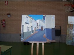 Concurso de Pintura al aire Libre en Mula 2009